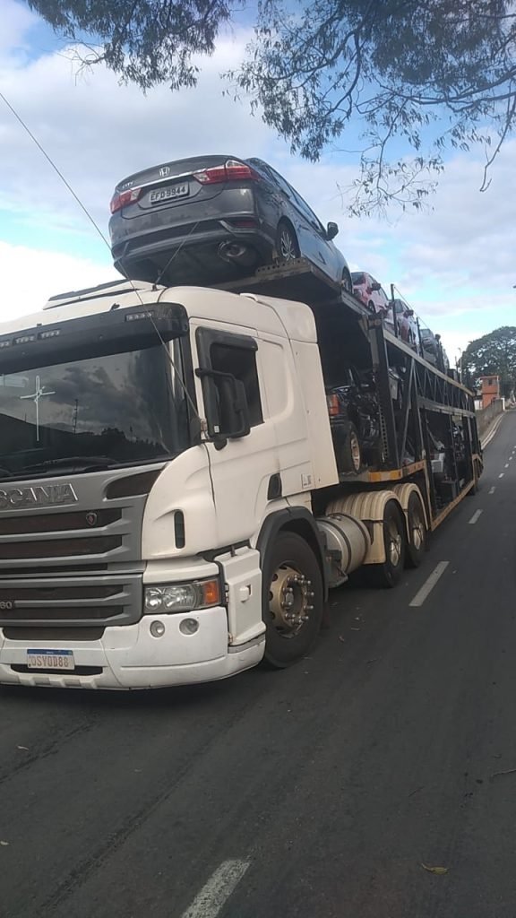 transporte de veículos nacional
